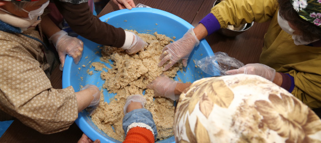 野木さんち秘伝のお味噌づくり