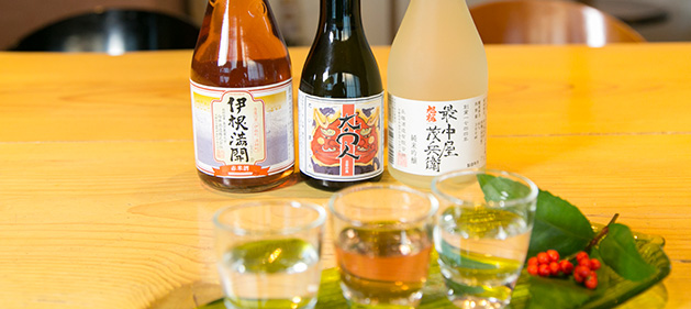 海の京都の地酒を楽しむ